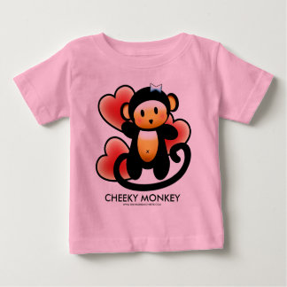 Camiseta De Bebé Mono Cheeky