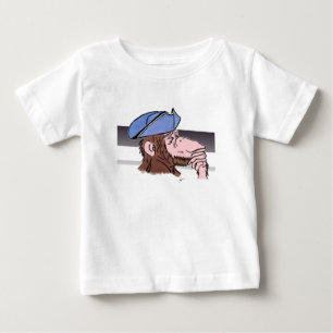Camiseta De Bebé Mono con pensamiento revolucionario para niños peq