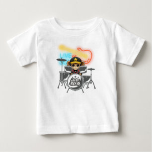 Camiseta De Bebé Mono de Rockstar