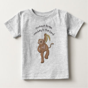 Camiseta De Bebé Mono más lindo de la tierra