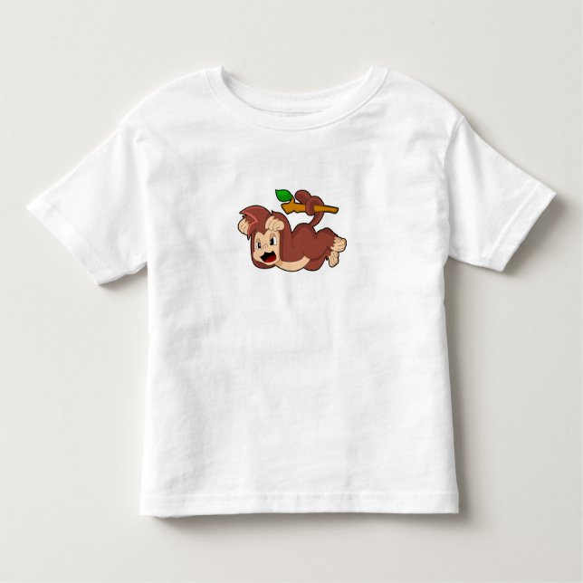 Camiseta De Bebé Mono ruidoso (Anverso)