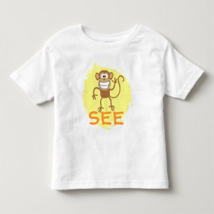 Camiseta De Bebé Mono Véase