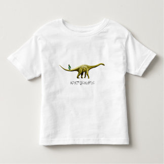 Camiseta De Bebé Mono verde del Apatosaurus y de la uva