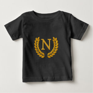 Camiseta De Bebé Monograma