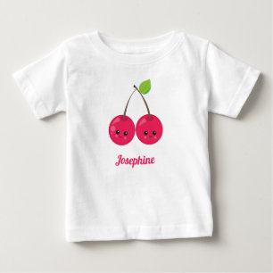 Camiseta De Bebé Monograma de Cuchillas Felices
