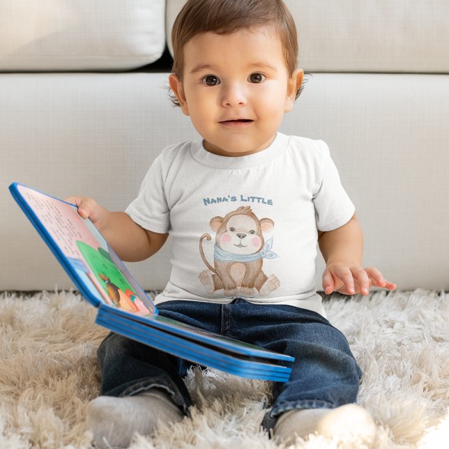 Camiseta De Bebé Monograma niño bebé nieto (Subido por el creador)