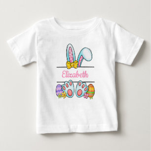 Camiseta De Bebé Monograma Pascua de Pascua de Novia