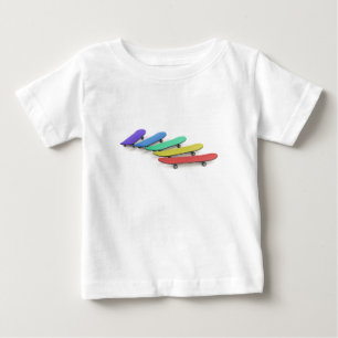 Camiseta De Bebé Monopatines