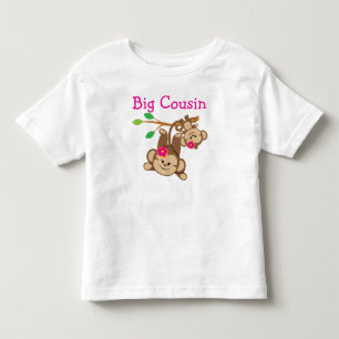Camiseta De Bebé Monos chicas Gran Primo