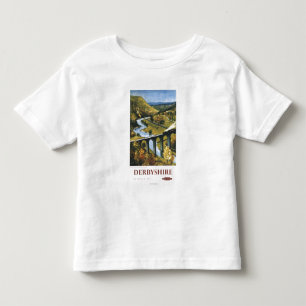 Camiseta De Bebé Monsal Dale, tren y viaducto British Rail