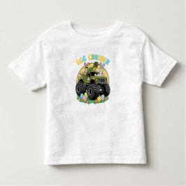Camiseta De Bebé Monster Dino Truck Easter Adventure