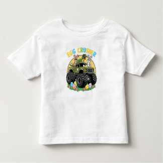Camiseta De Bebé Monster Dino Truck Easter Adventure