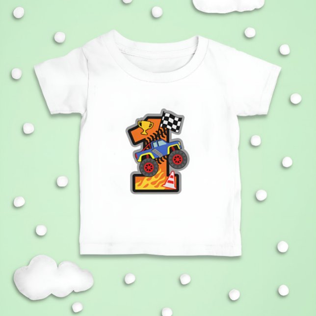 Camiseta De Bebé Monster fiesta de Camión número 1 (Subido por el creador)