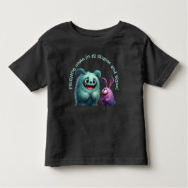 Camiseta De Bebé Monster Friends: Suzi y Bob