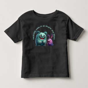 Camiseta De Bebé Monster Friends: Suzi y Bob