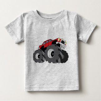 Camiseta De Bebé Monster truck