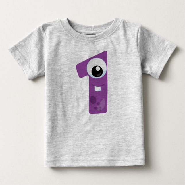 Camiseta De Bebé Monstruo 1 (Anverso)
