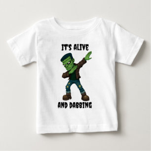 Camiseta De Bebé Monstruo con título está vivo y bailarinas para Ha