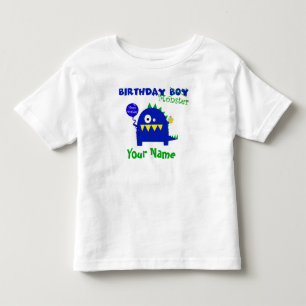 Camiseta De Bebé Monstruo de Birthday Boy