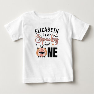 Camiseta De Bebé Monstruo de calabaza de Halloween espeluznante un