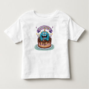 Camiseta De Bebé Monstruo de Cumpleaños