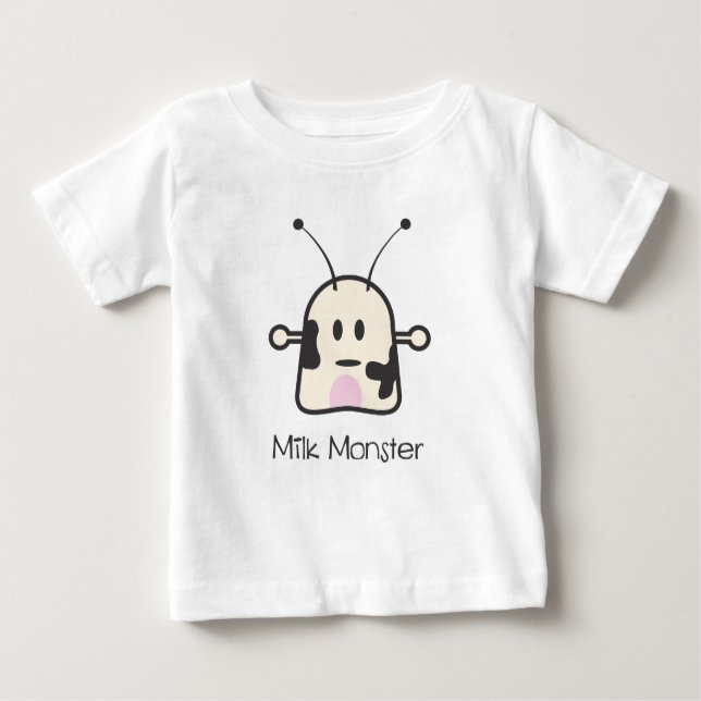 Camiseta De Bebé Monstruo de la leche (Anverso)