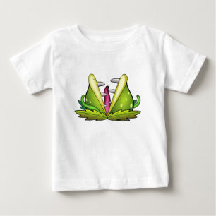 Camiseta De Bebé monstruo de la trampa de venus