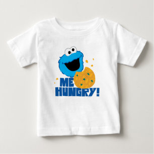 Camiseta De Bebé Monstruo de las Galletas ¡Tengo Hambre!