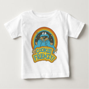 Camiseta De Bebé Monstruo de las Galletas Vintage Frenesí de Gall