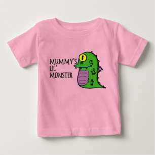 Camiseta De Bebé Monstruo de Lil