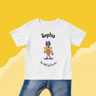 Camiseta De Bebé Monstruo de papa