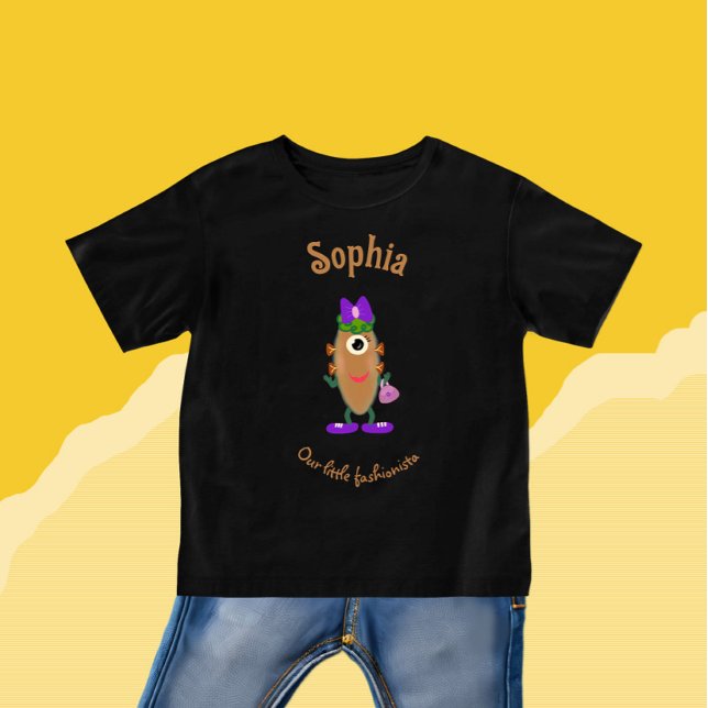 Camiseta De Bebé Monstruo de patata (Subido por el creador)