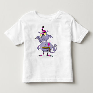 Camiseta De Bebé ¡Monstruo del dibujo animado - remiendos!