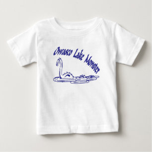 Camiseta De Bebé Monstruo del Lago Owasco