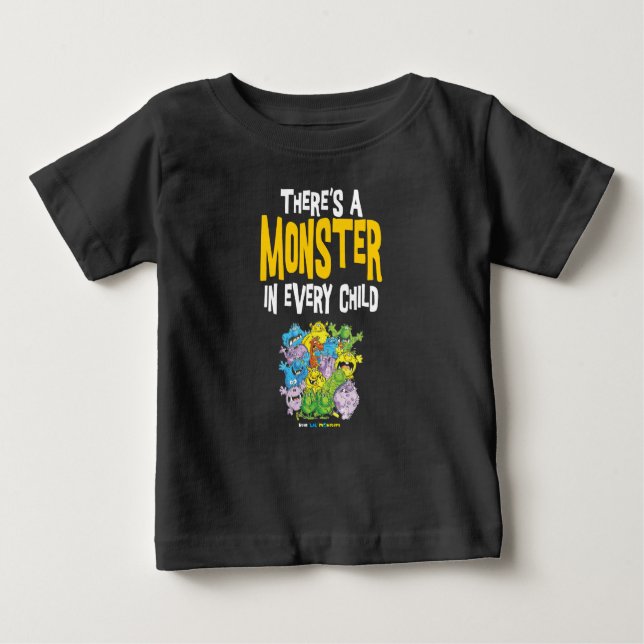 Camiseta De Bebé ¡Monstruo en cada bebé! (Anverso)