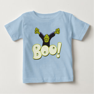 Camiseta De Bebé Monstruo Frankenstein Personalizado BOO Halloween
