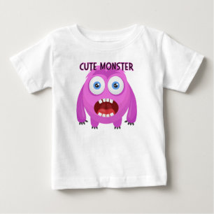 Camiseta De Bebé Monstruo lindo