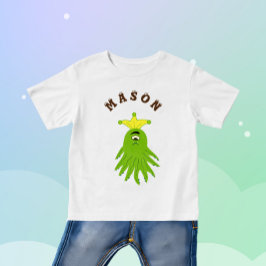 Camiseta De Bebé Monstruo marino