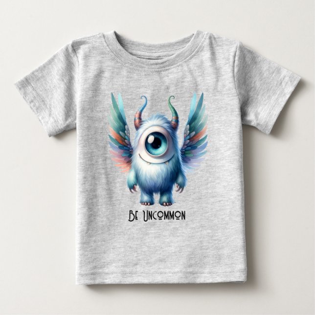 Camiseta De Bebé Monstruo tuerto (Anverso)