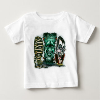 Camiseta De Bebé Monstruos de películas