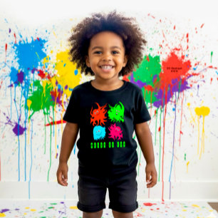 Camiseta De Bebé Monstruos divertidos