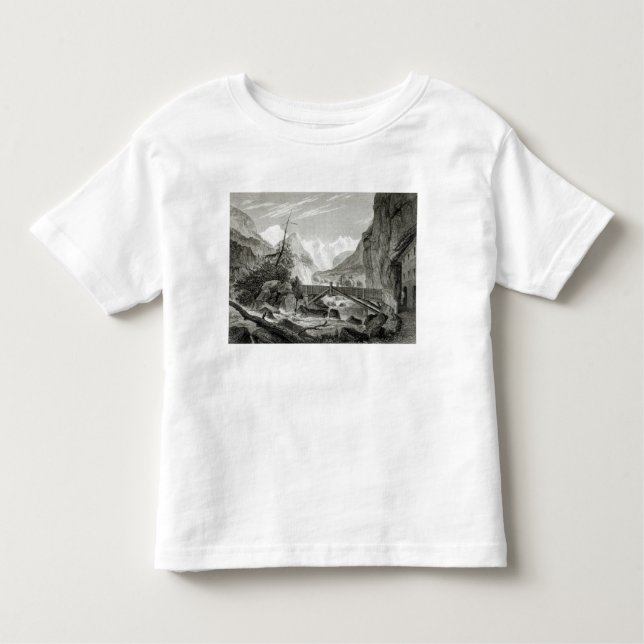 Camiseta De Bebé Mont Blanc de los baños de St. Desiderio (Anverso)