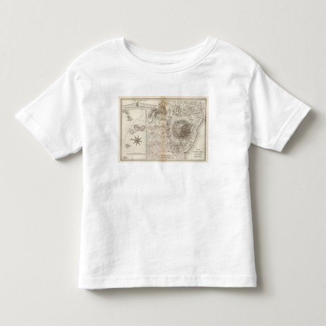 Camiseta De Bebé Mont Gibel, el Etna (Anverso)