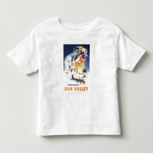 Camiseta De Bebé Montaje de Sonja Henje del poster de Sun Valley