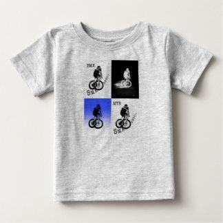 Camiseta De Bebé Montaña Biker MTB BMX CYCLIST Pegatinas