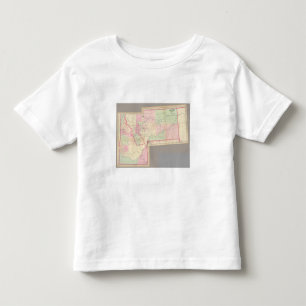 Camiseta De Bebé Montana compuesto, Idaho