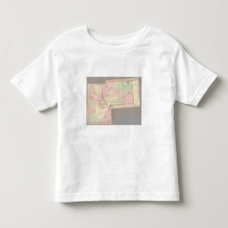 Camiseta De Bebé Montana compuesto, Idaho