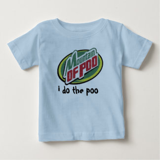 Camiseta De Bebé montaña de poo