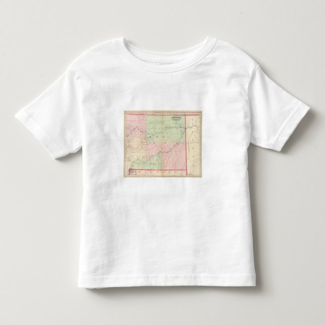 Camiseta De Bebé Montana del este (Anverso)