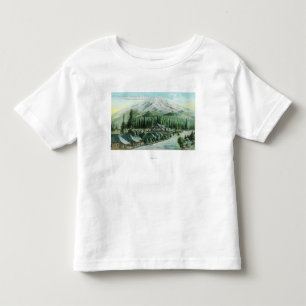 Camiseta De Bebé Montaña del ferrocarril pacífico meridional